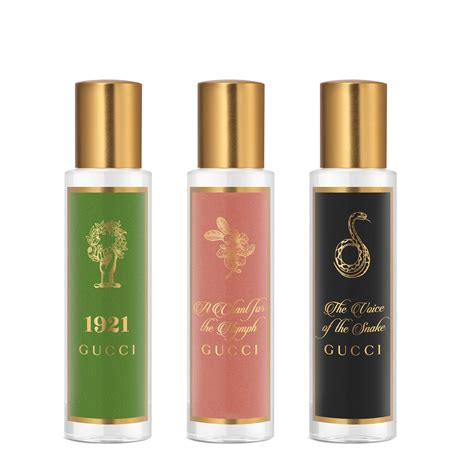 gucci eau de parfum ii set|Gucci The Alchemist's Garden Eau de Parfum Gift Set .